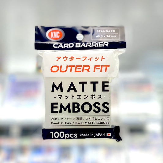 KMC - Outer Fit Matte Emboss (100ct Outer Sleeves)