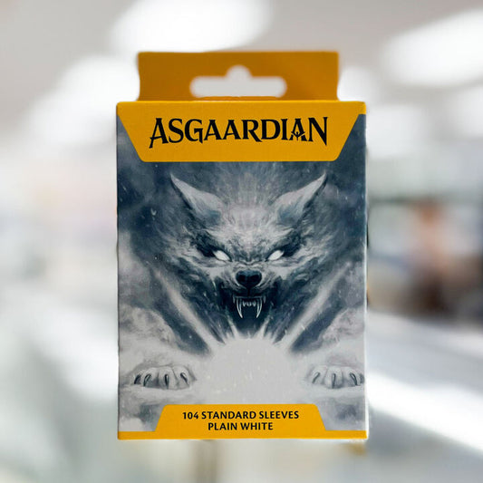 Asgaardian Plain White Standard Sleeve