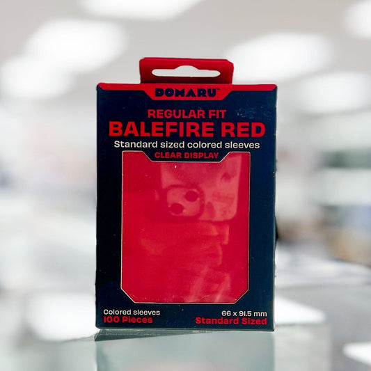 Domaru Standard Fit (100ct) - Balefire Red