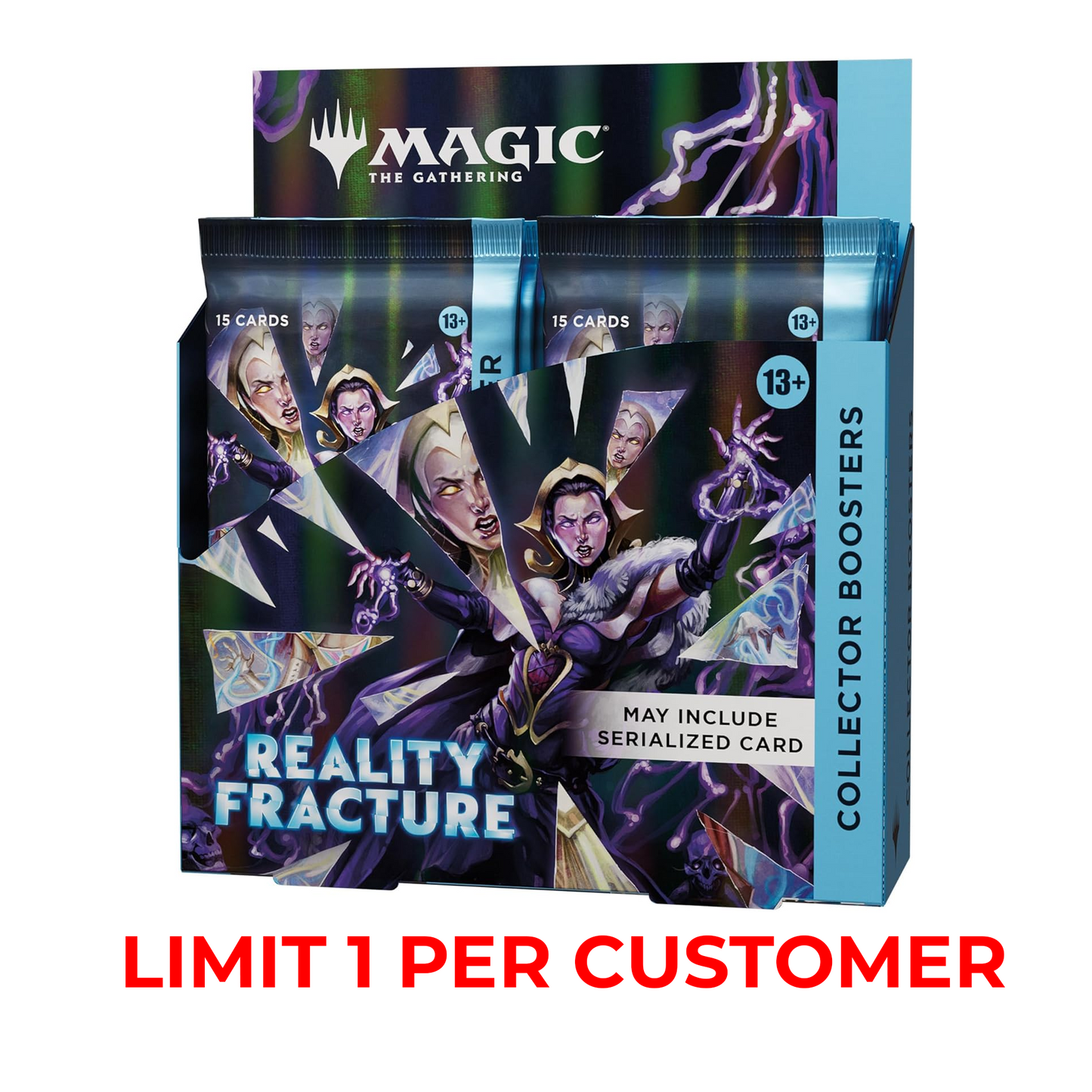 [PRE-ORDER] Reality Fracture - Collector Booster Box (limit 1 per customer)