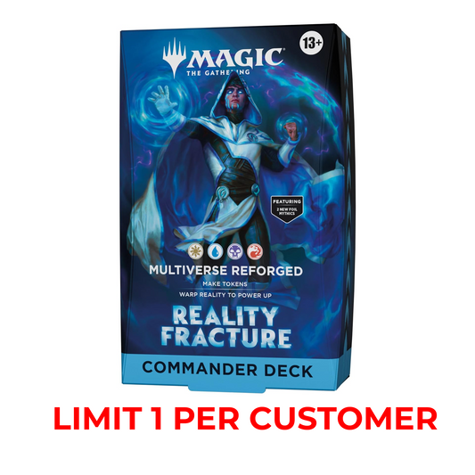 [PRE-ORDER] Reality Fracture - Commander Deck: Multiverse Reforged (limit 1 per customer)