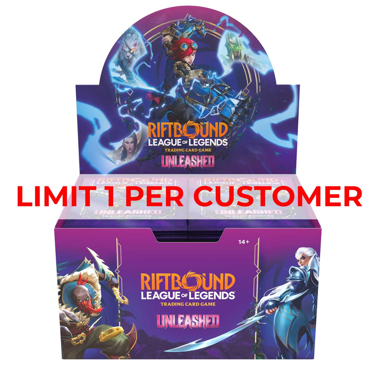 [PRE-ORDER] Riftbound: Unleashed Booster Box - limit 1 per customer (June 29 est. arrival)