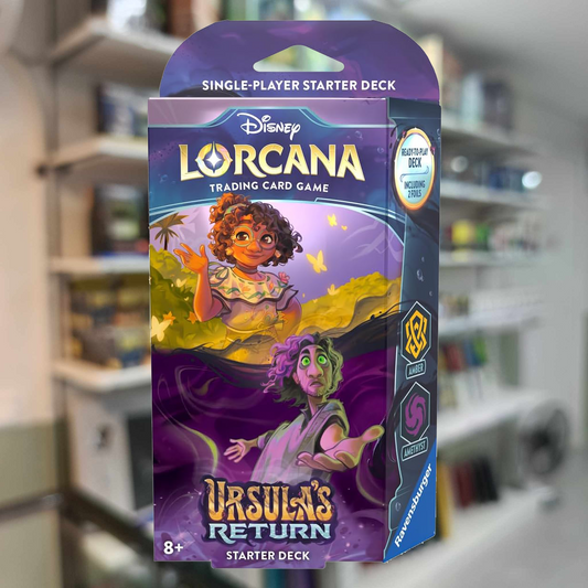 Lorcana Set 4 Ursula's Return Starter Deck: Amber and Amethyst Mirabel and Bruno