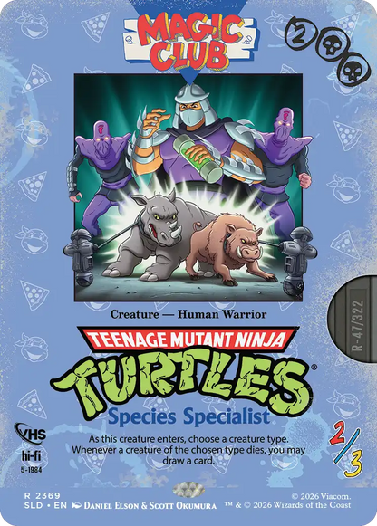 [PRE-ORDER] Secret Lair x Teenage Mutant Ninja Turtles: VHS Villains