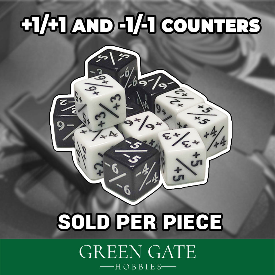 Dice Counter +1/+1 and -1/-1 for Magic the Gathering MTG and other TCG CCG