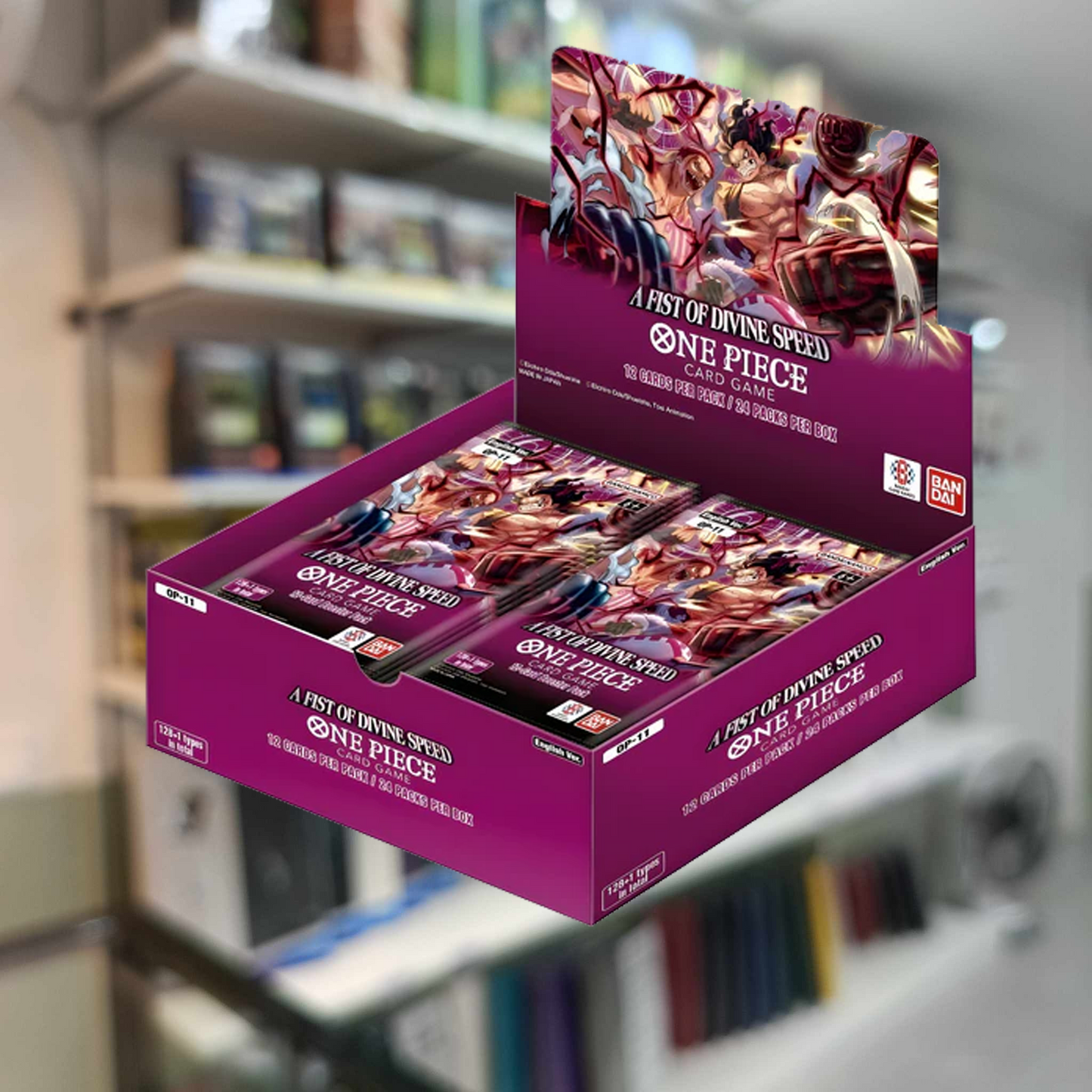 One Piece A Fist of Divine Speed (OP11) Booster Box - English