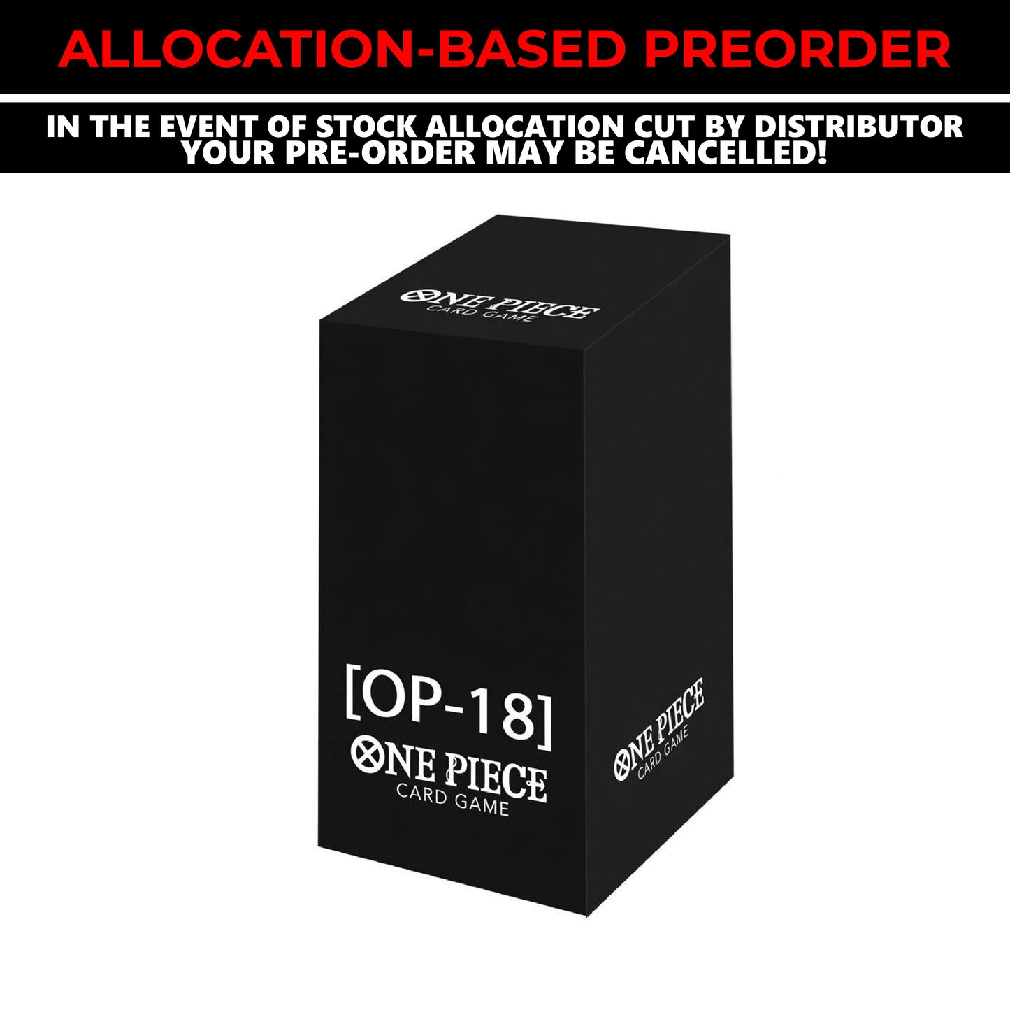 [PRE-ORDER] One Piece Card Game (Japanese) Booster Pack [OP-18] [SUBJECT TO ALLOCATION]