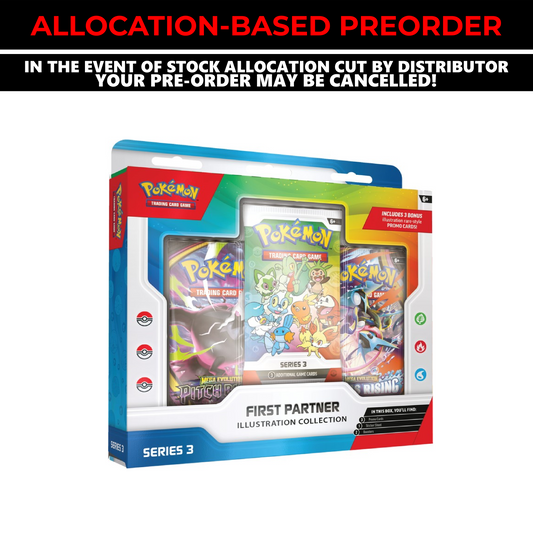 [PRE-ORDER] Pokemon TCG  First Partner Illustration Collection Series 3 [SUBJECT TO ALLOCATION]