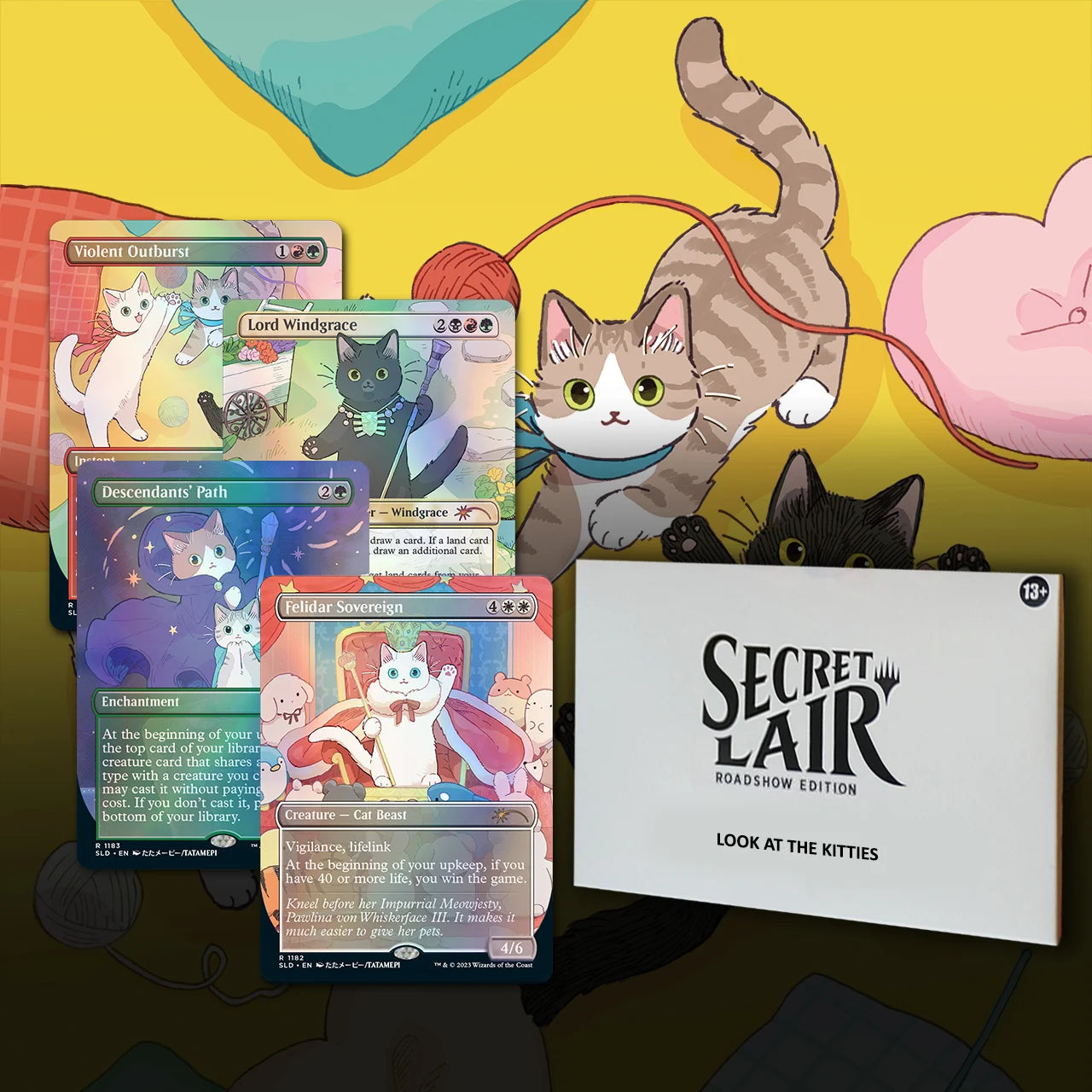 Secret Lair Drop: LOOK AT THE KITTIES - Foil