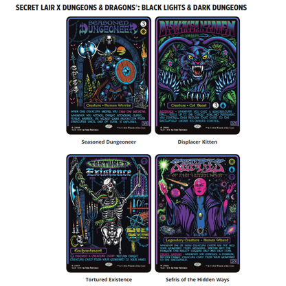 [PRE-ORDER] Secret Lair x Dungeons & Dragons®: Black Lights & Dark Dungeons