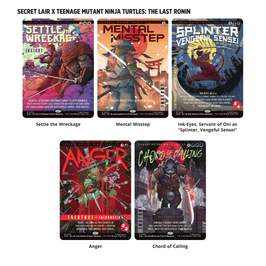 [PRE-ORDER] Secret Lair x Teenage Mutant Ninja Turtles: The Last Ronin