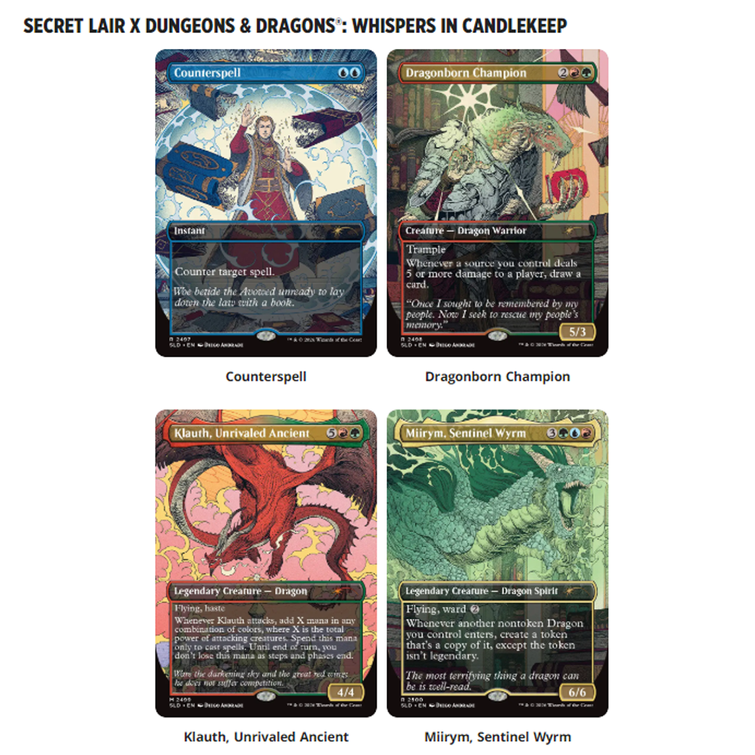 Secret Lair x Dungeons & Dragons®: Whispers in Candlekeep