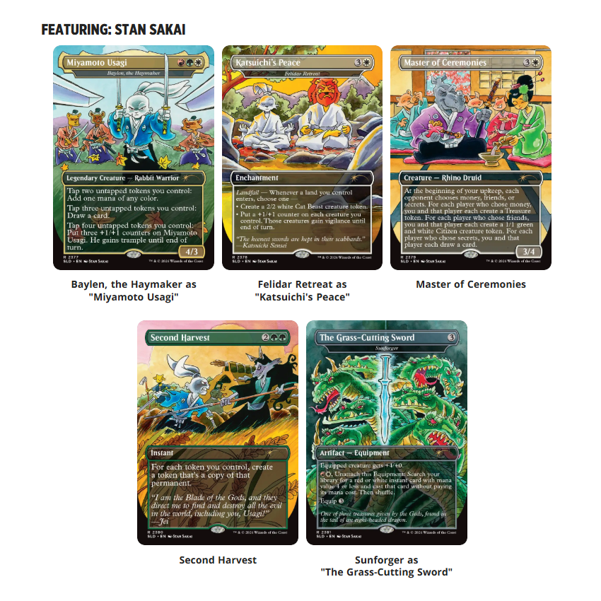 Secret Lair - Featuring: Stan Sakai