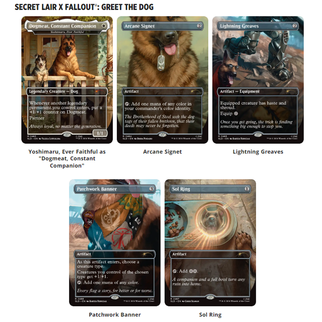 [PRE-ORDER] Secret Lair x Fallout®: Greet the Dog