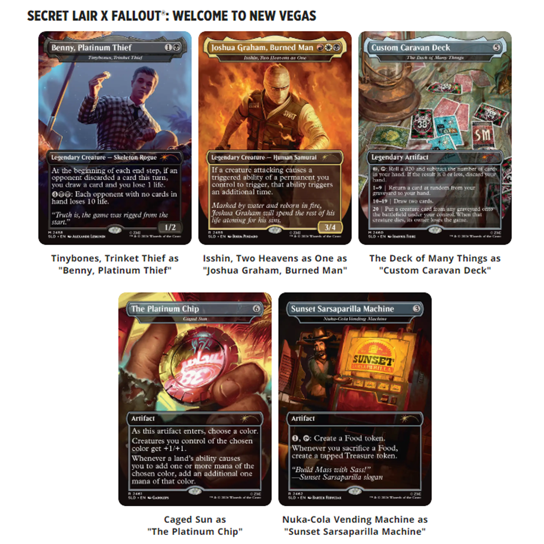 [PRE-ORDER] Secret Lair x Fallout®: Welcome to New Vegas