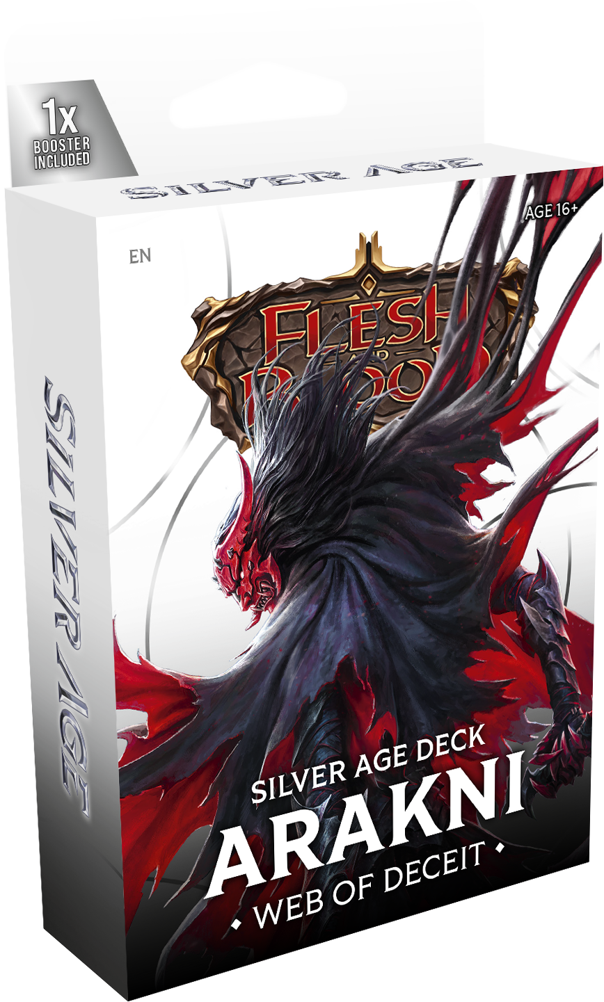 [PRE-ORDER] Flesh and Blood - Silver Age Chapter 2 Decks: Azalea, Dorinthea, Fai, Enigma, Arakni