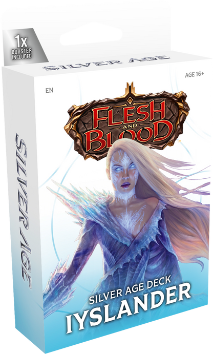 [PRE-ORDER] Flesh and Blood - Silver Age Chapter 1 Decks: Kayo, Iyslander, Viserai, Dash, Bravo