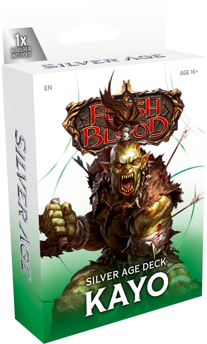 [PRE-ORDER] Flesh and Blood - Silver Age Chapter 1 Decks: Kayo, Iyslander, Viserai, Dash, Bravo