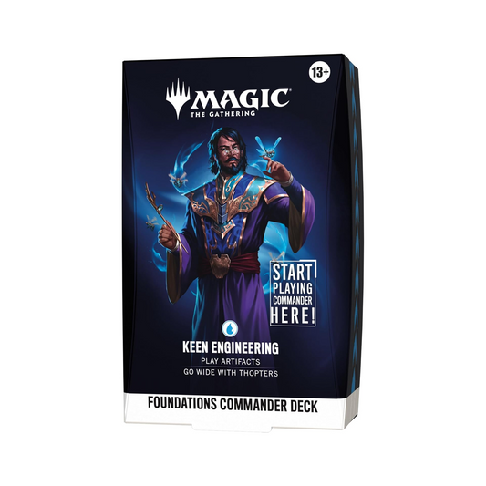 [PRE-ORDER] Foundations - Commander Deck: Keen Engineering