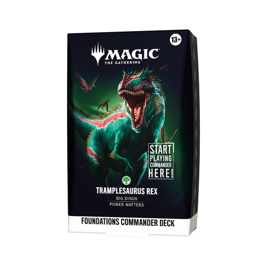 [PRE-ORDER] Foundations - Commander Deck: Tramplesaurus Rex