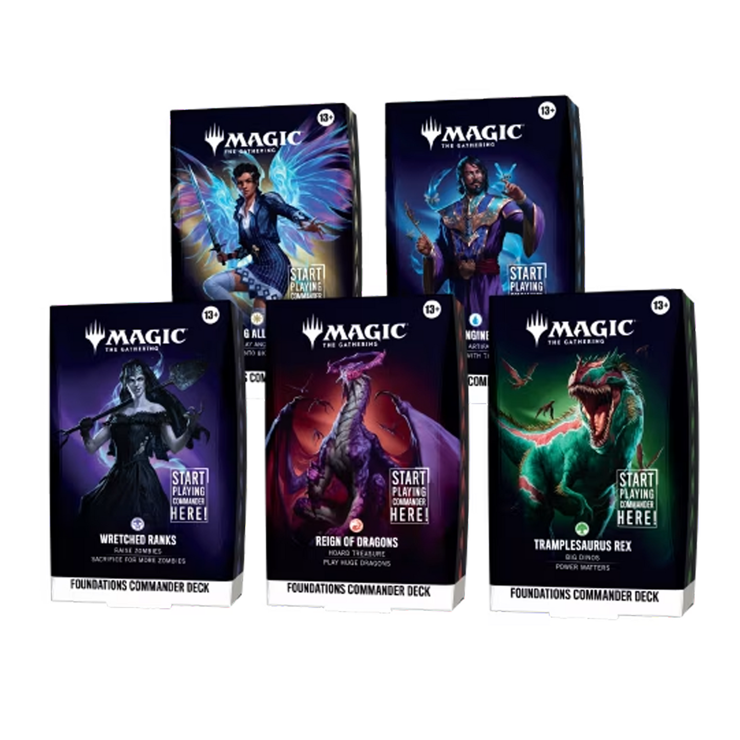 [PRE-ORDER] Foundations - Commander Set (5 Decks)
