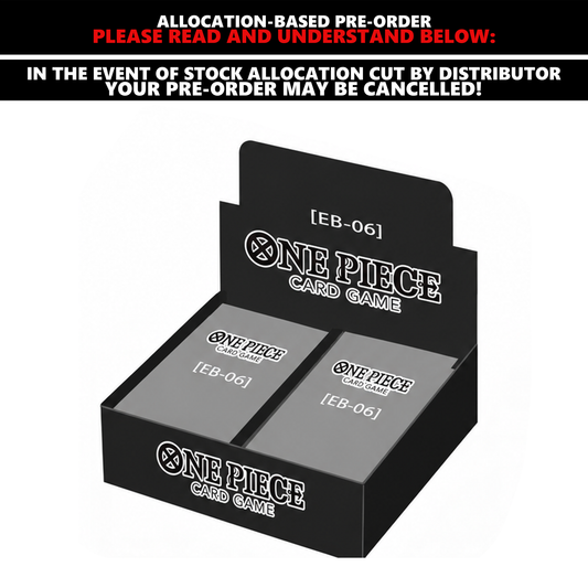 [PRE-ORDER] One Piece Card Game (English) Extra Booster [EB-06] [SUBJECT TO ALLOCATION]