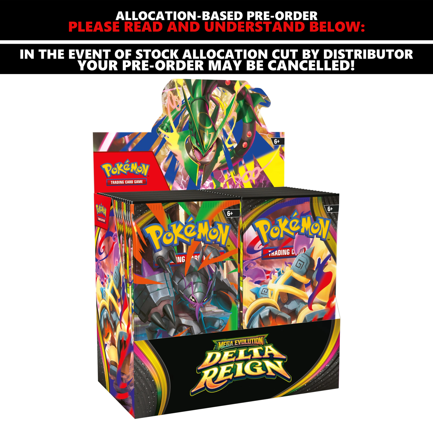 [PRE-ORDER] Pokemon TCG - [ME06] Delta Reign - 36ct Booster Box [SUBJECT TO ALLOCATION]