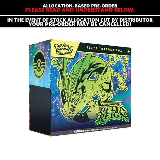 [PRE-ORDER] Pokemon TCG - [ME06] Delta Reign - Elite Trainer Box [SUBJECT TO ALLOCATION]