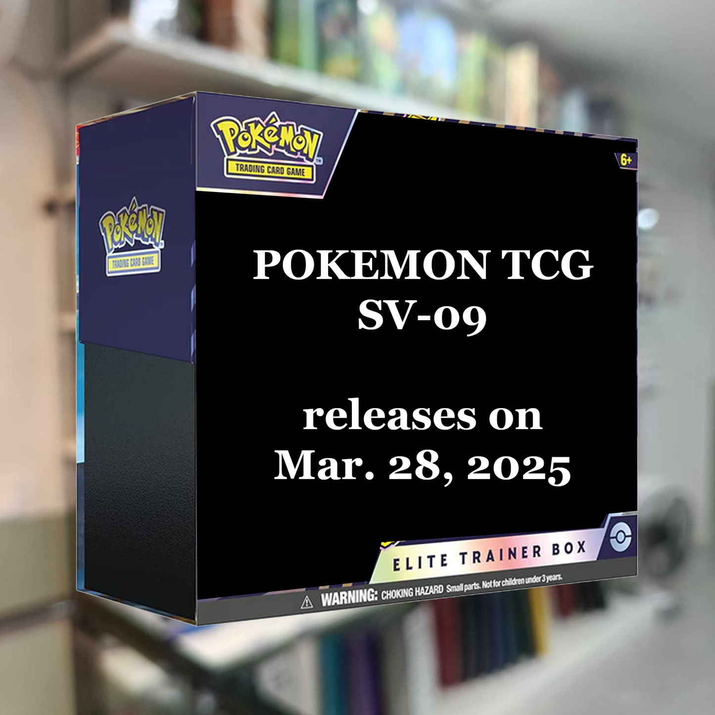 [PRE-ORDER] Pokemon TCG: SV09 Journey Together Elite Trainer Box (ETB) (9 Packs)