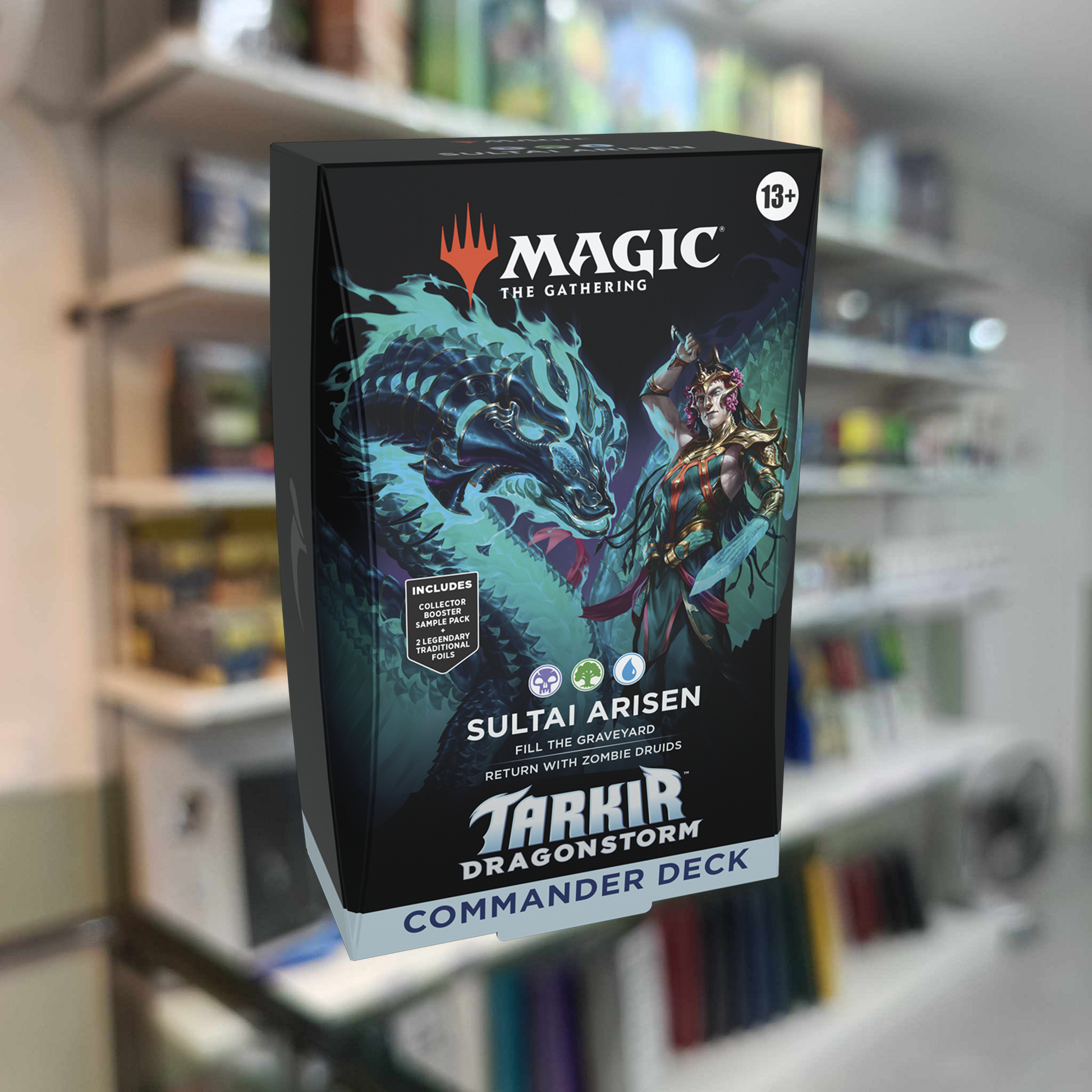Tarkir: Dragonstorm Commander Deck - Sultai Arisen | Green Gate Hobbies Tarkir: Dragonstorm Commander Deck - Sultai Arisen | Green Gate Hobbies
