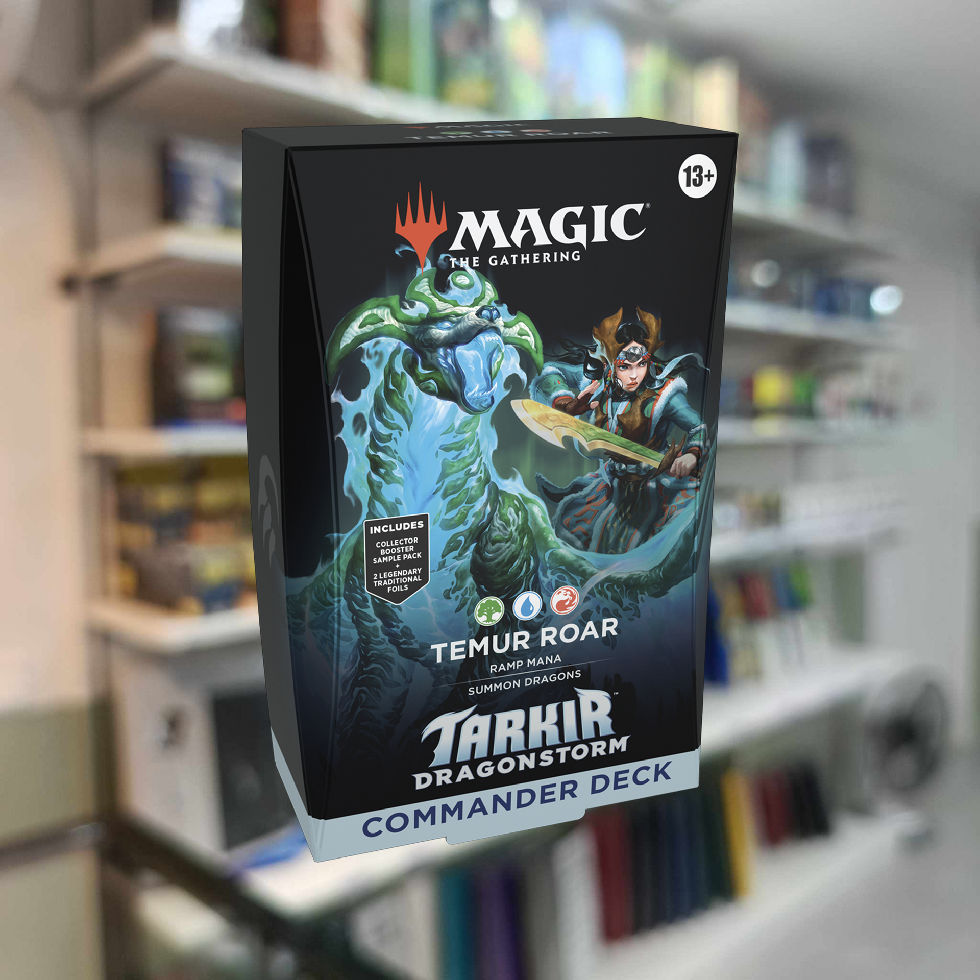 Tarkir: Dragonstorm Commander Deck - Temur Roar | Green Gate Hobbies Tarkir: Dragonstorm Commander Deck - Temur Roar | Green Gate Hobbies