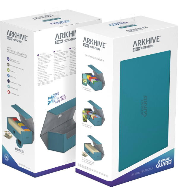 Ultimate Guard - Arkhive 800+ Standard Size XenoSkin - Petrol