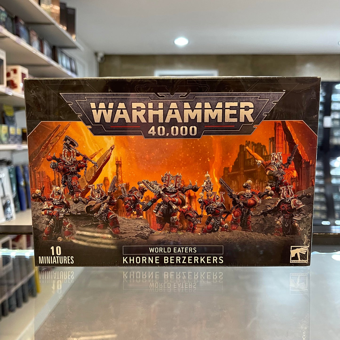 43-10 Warhammer 40K World Eaters Khorne Berzerkers