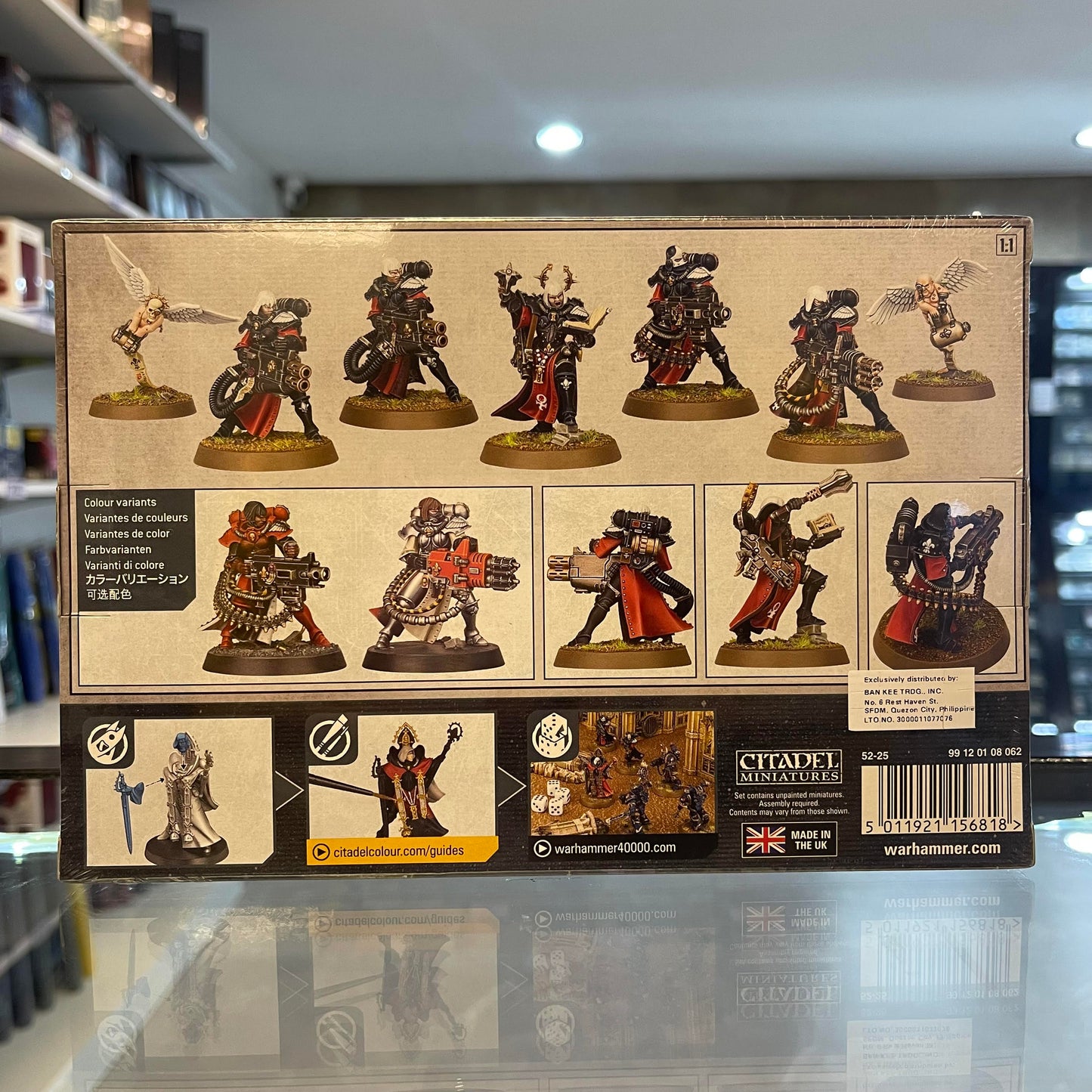 52-25 Warhammer 40K Adepta Sororitas Retributor Squad